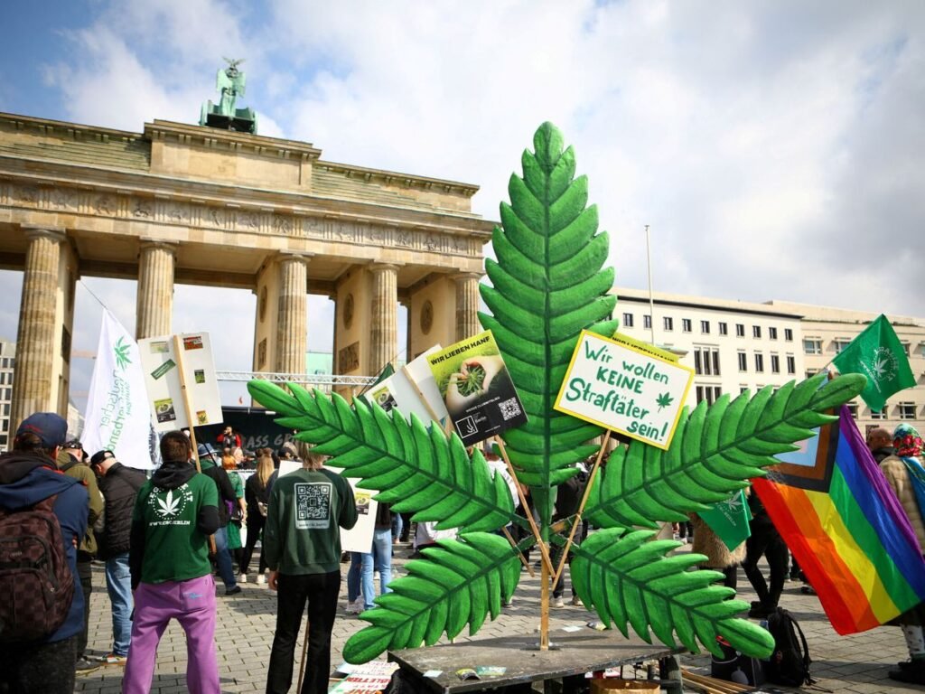 Alemania legalizó el consumo de cannabis recreativo Alemania legisla el uso recreativo de Cannabis. Foto: REUTERS/Nadja Wohlleben